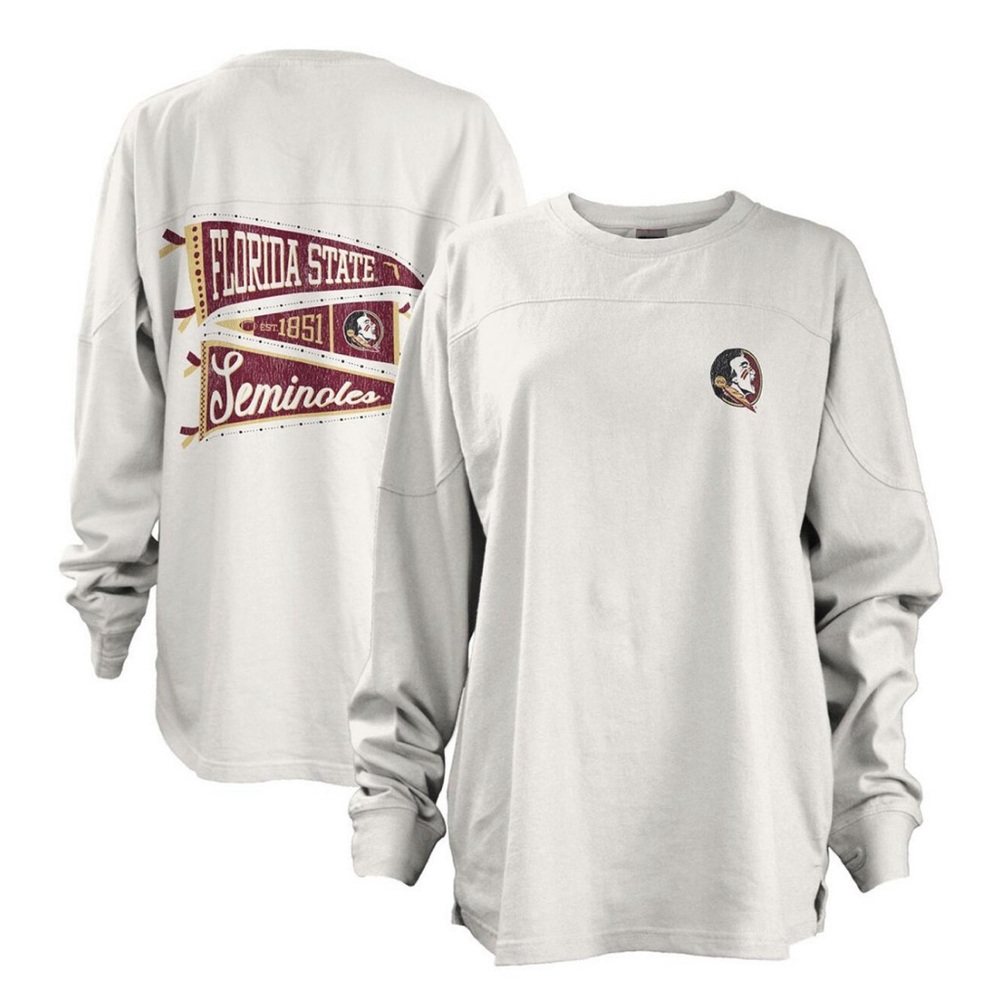 Florida State Seminoles Women's Long Sleeve Tee - Cream